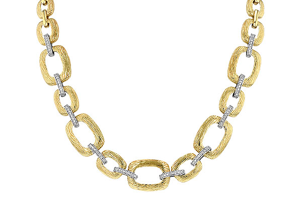 B061-18530: NECKLACE .48 TW (17 INCHES)