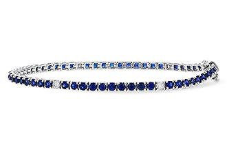 B329-37612: BRACELET 3.27 TW SAPP 3.52 TGW (7")