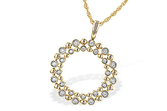 D244-86648: NECKLACE .12 TW