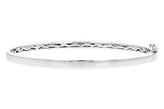 F327-63012: BANGLE (B243-95767 W/ CHANNEL FILLED IN & NO DIA)