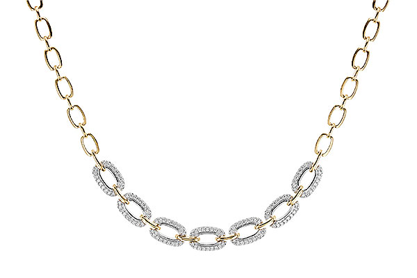G328-46657: NECKLACE 1.95 TW (17 INCHES)