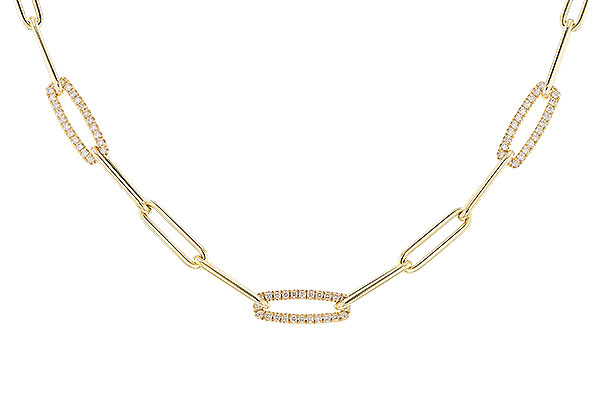 H328-45812: NECKLACE .75 TW (17 INCHES)