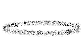 L327-55775: BANGLE .84 TW BAGUETTE DIAS