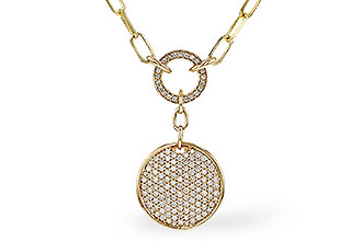 L329-38475: NECKLACE .92 TW (17")